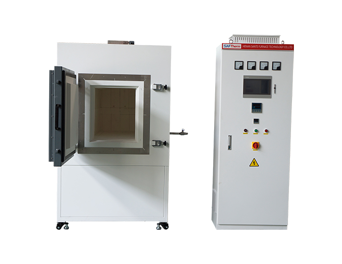1700℃手動(dòng)門(mén)箱式電阻爐(240L)
